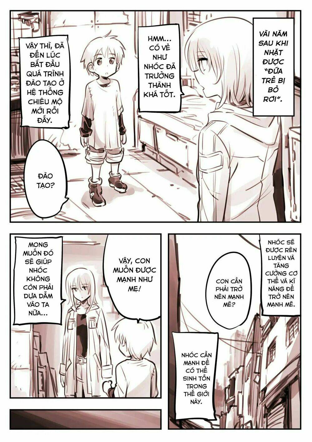 a story about a droid chapter 2 - Trang 1