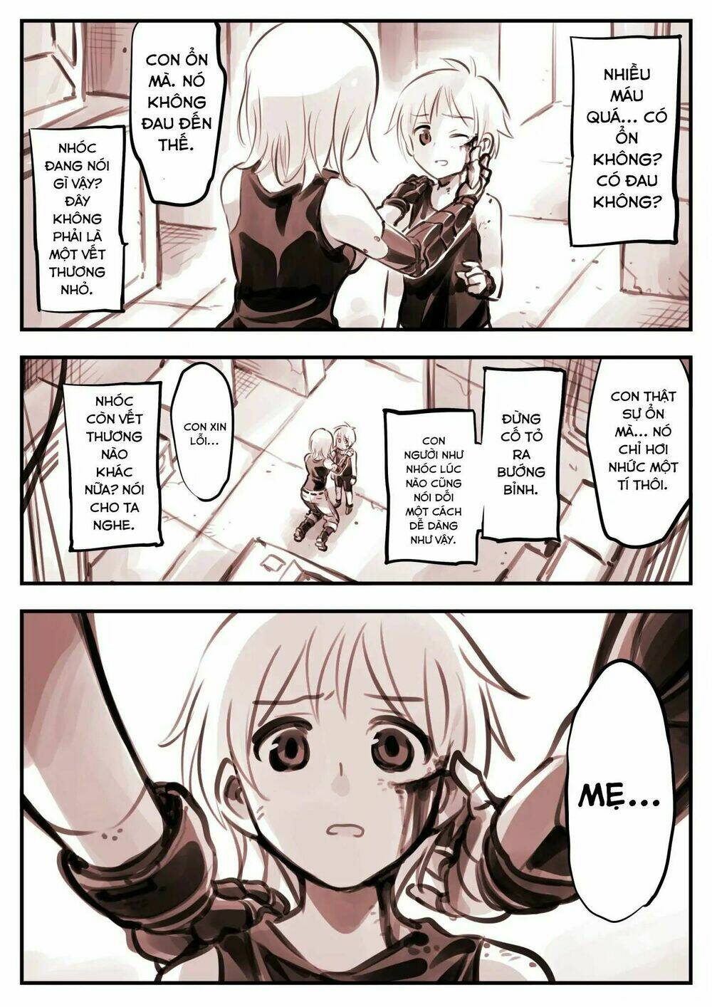 a story about a droid chapter 2 - Trang 3