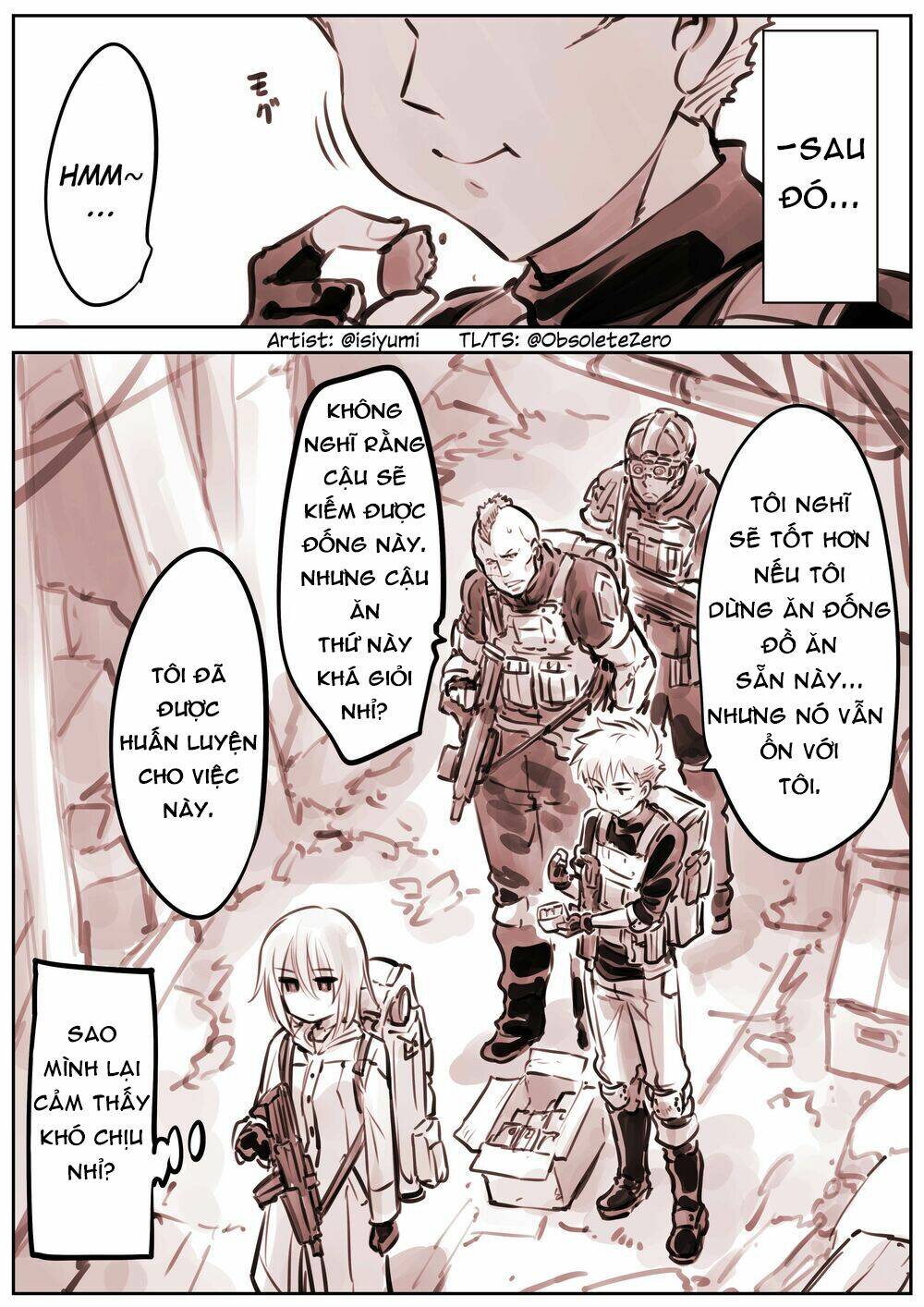 a story about a droid chapter 10 - Trang 5