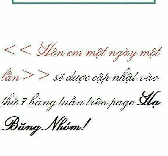 hôn em một ngày một lần chapter 1 - Trang 46