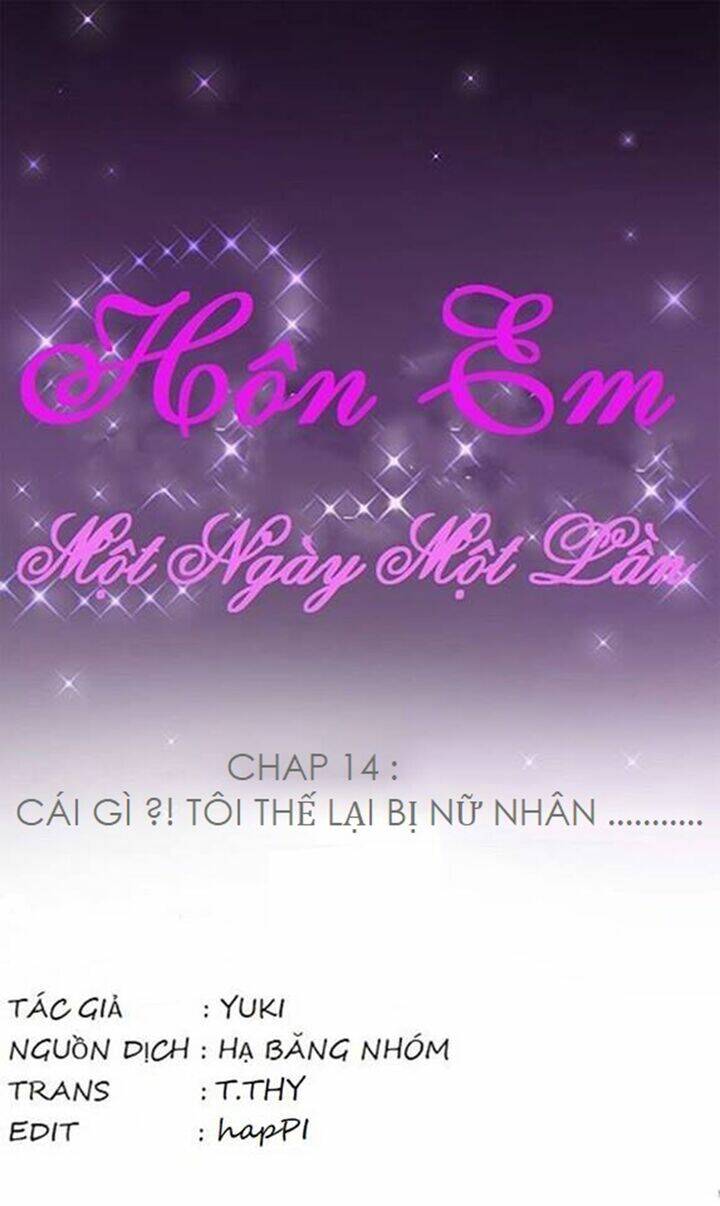 hôn em một ngày một lần chapter 14 - Trang 4