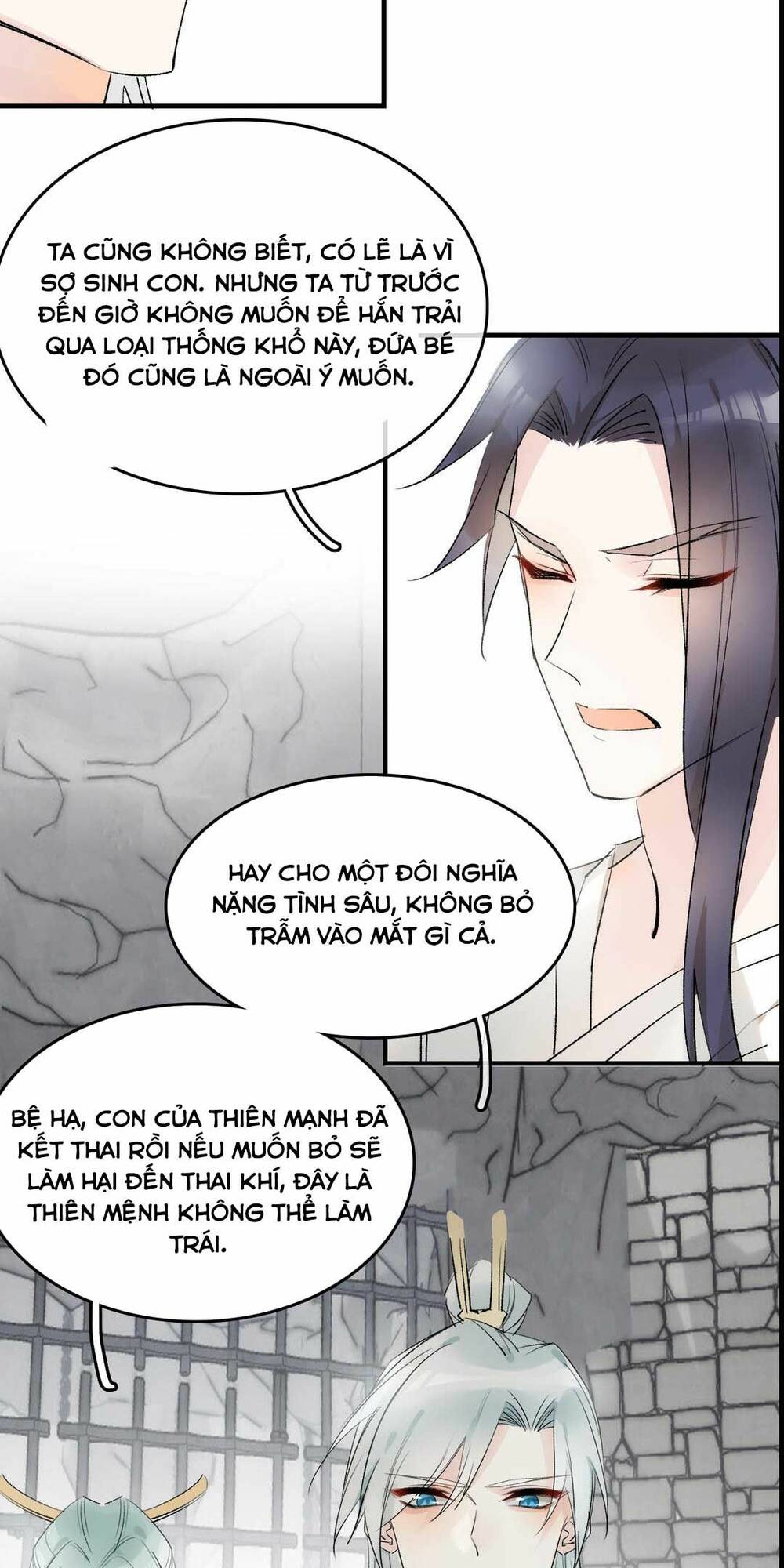 ta xuyên không mang long thai chapter 11 - Trang 38