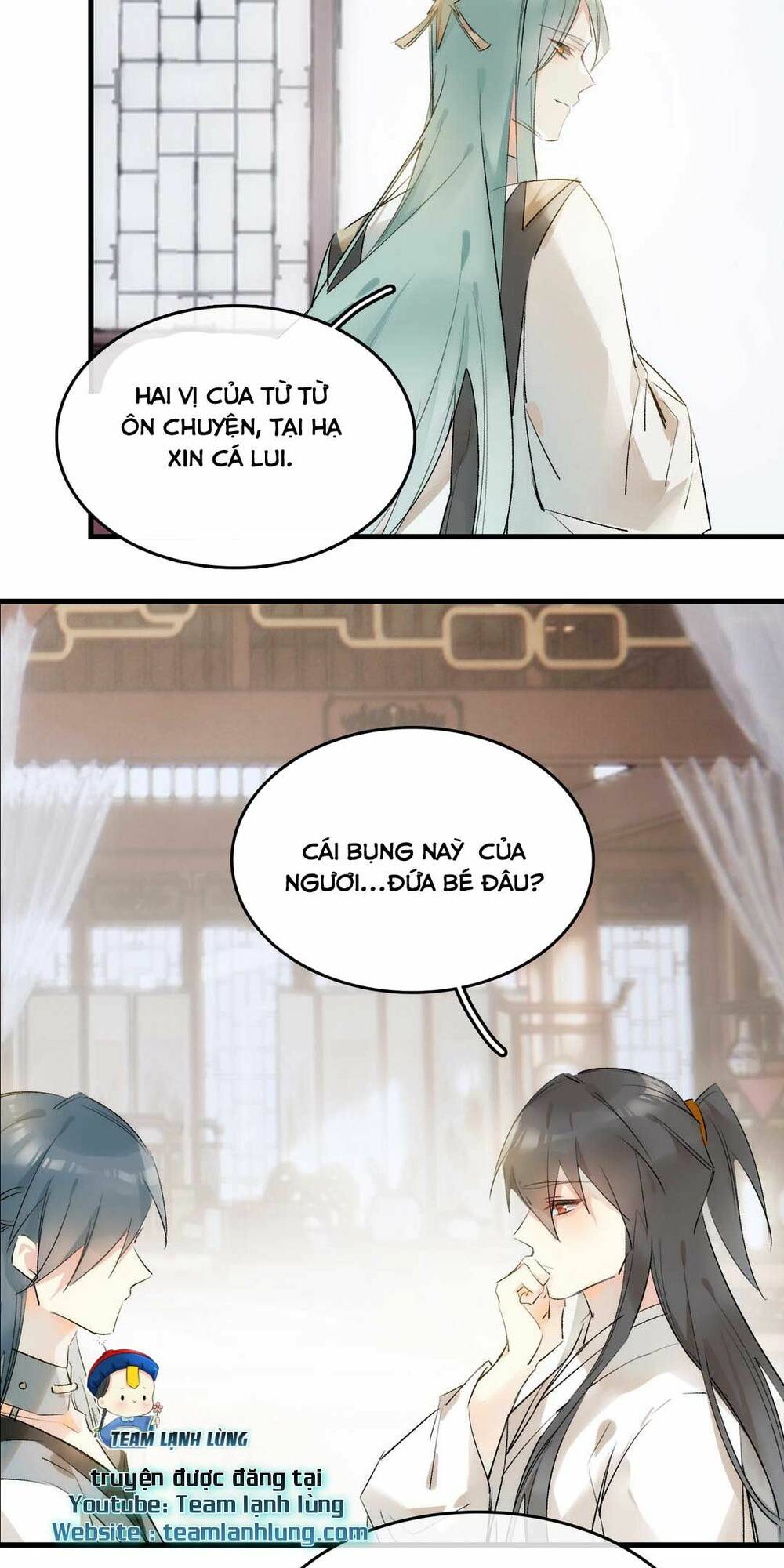 ta xuyên không mang long thai chapter 16 - Trang 4
