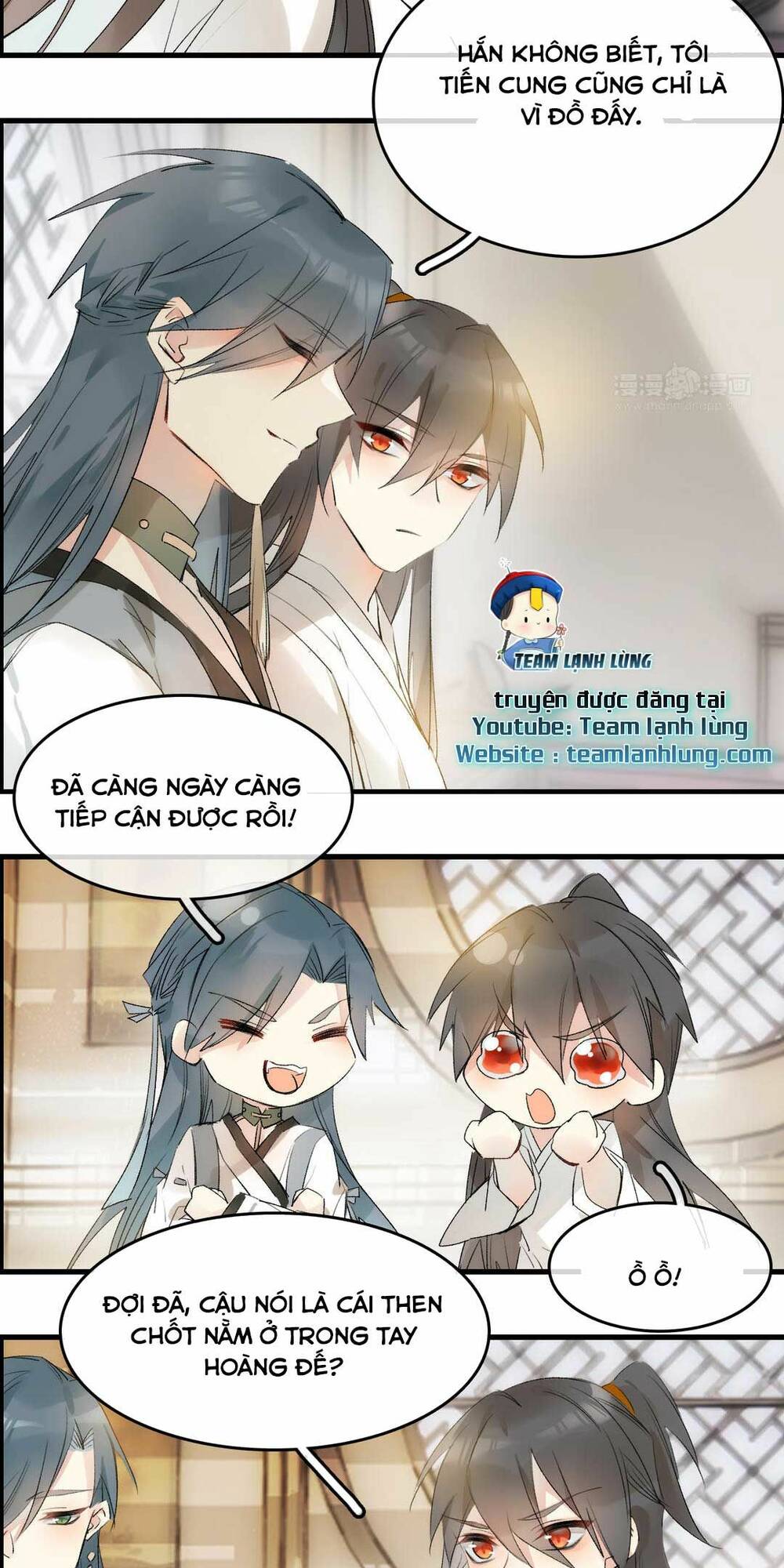 ta xuyên không mang long thai chapter 16 - Trang 14