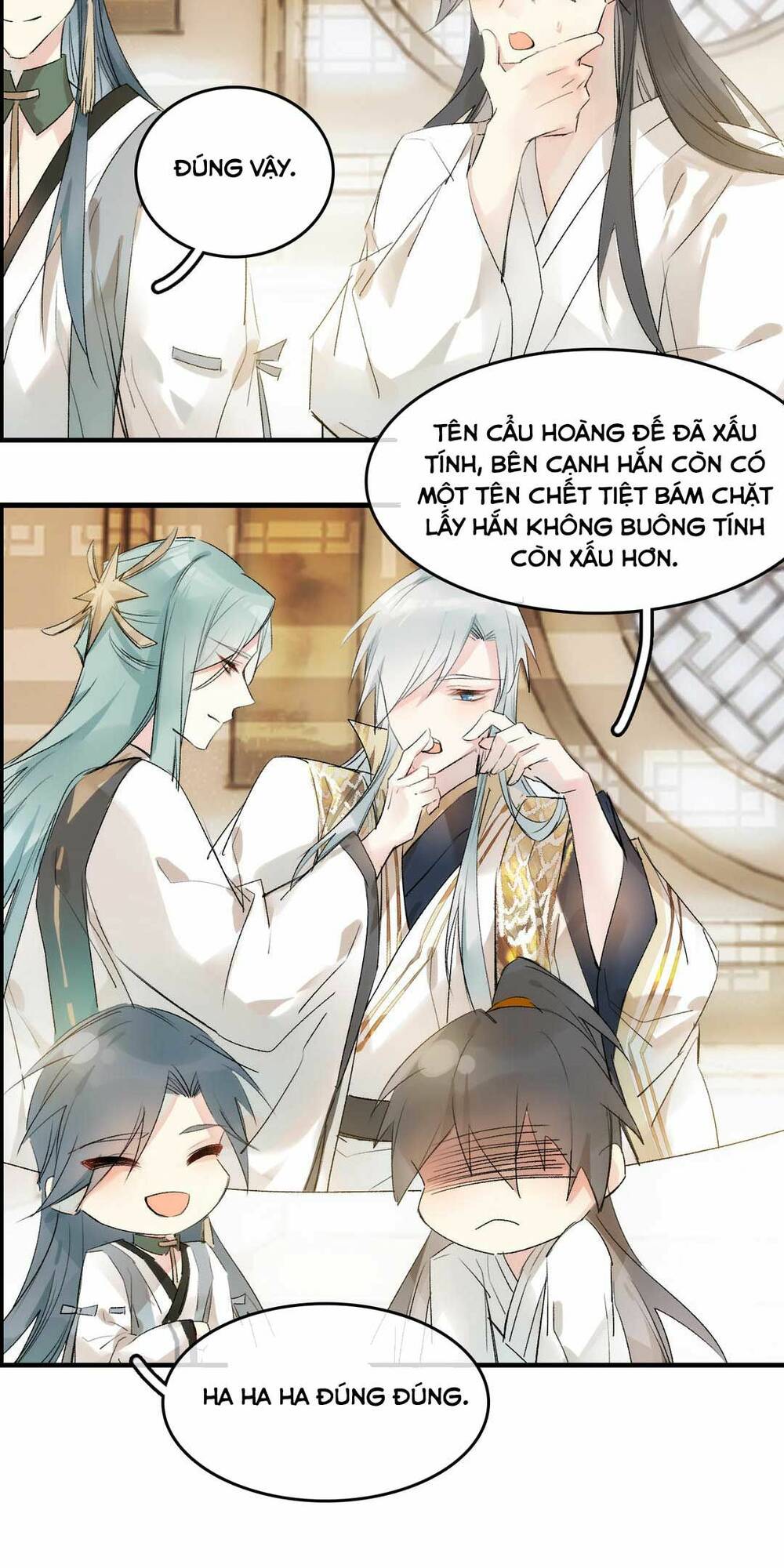 ta xuyên không mang long thai chapter 16 - Trang 15