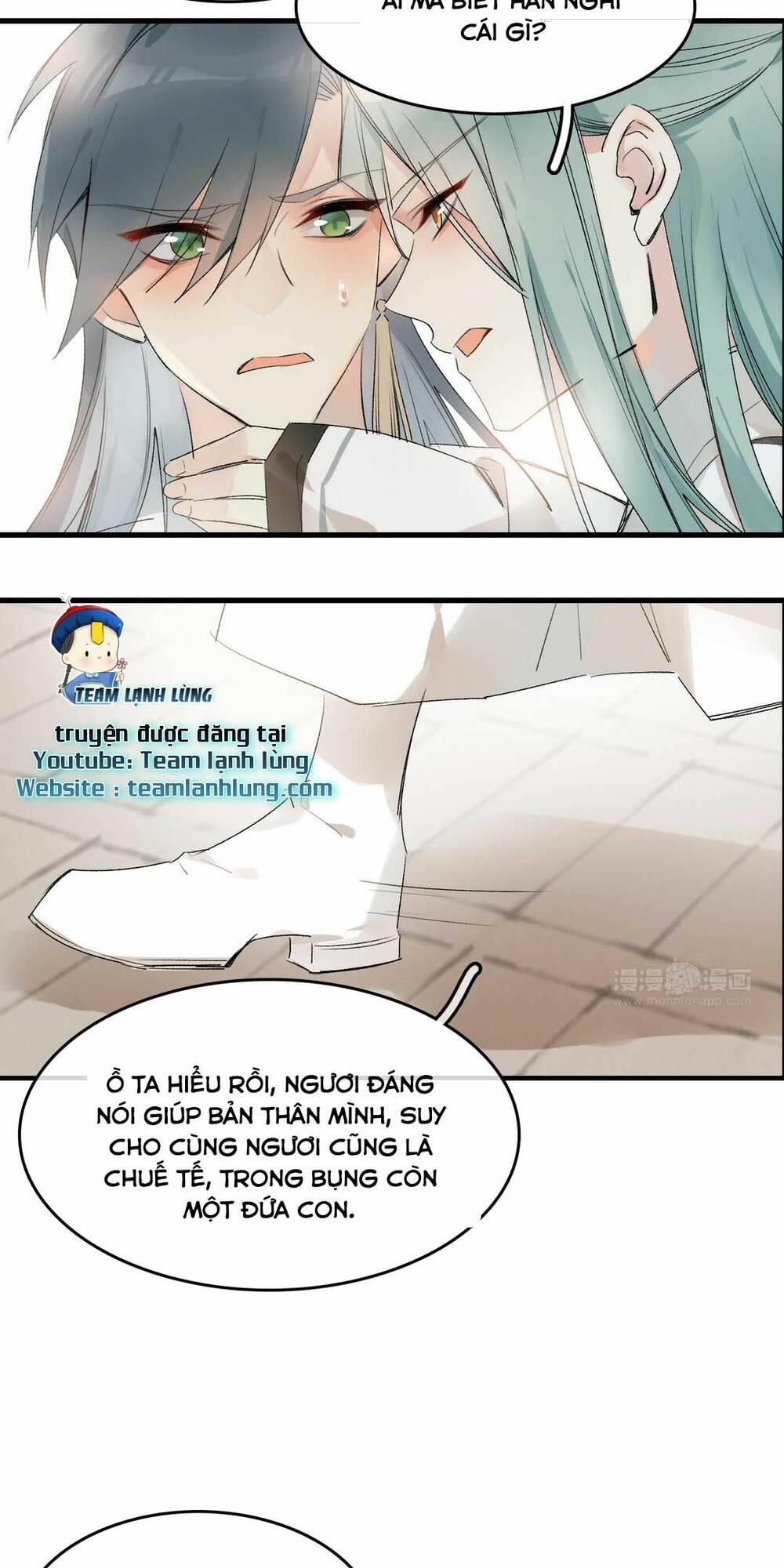 ta xuyên không mang long thai chapter 16 - Trang 32