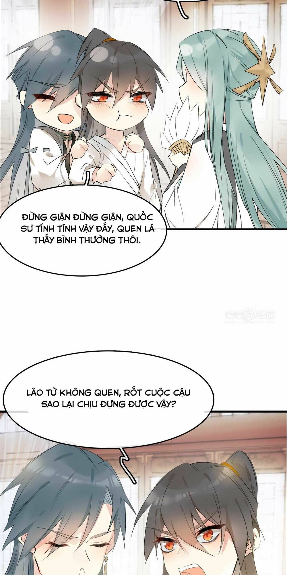 ta xuyên không mang long thai chapter 16 - Trang 35