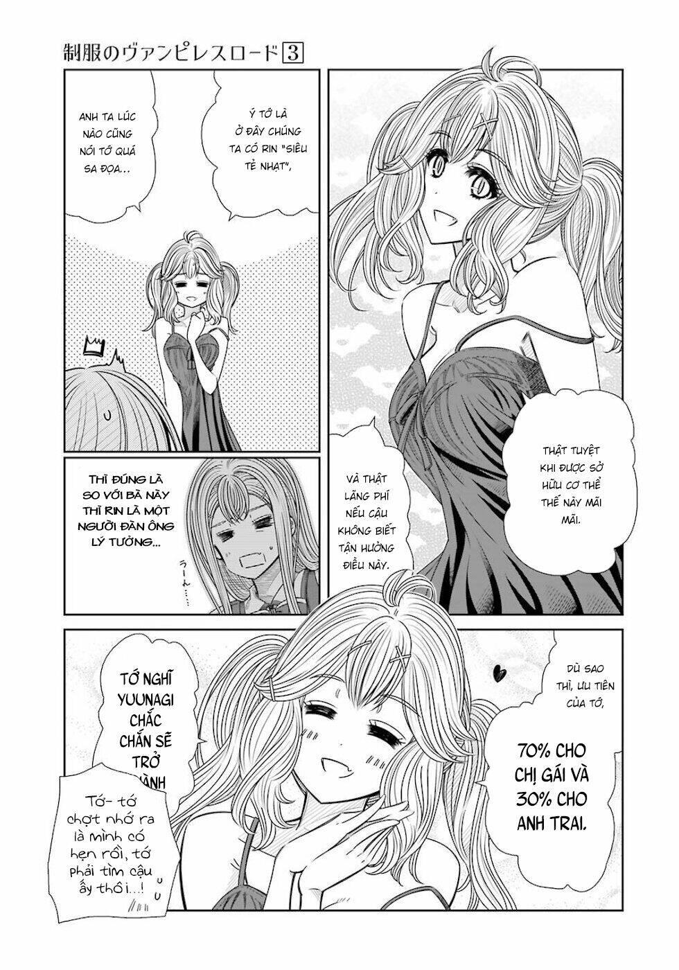 seifuku no vampiress lord chapter 25 - Trang 10