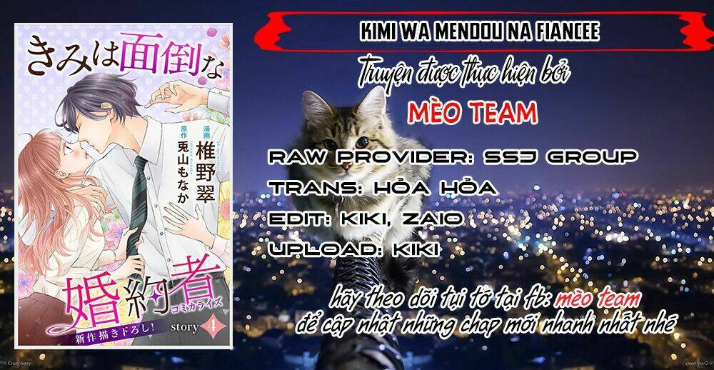 kimi wa mendou na fiancee chapter 4 - Trang 3