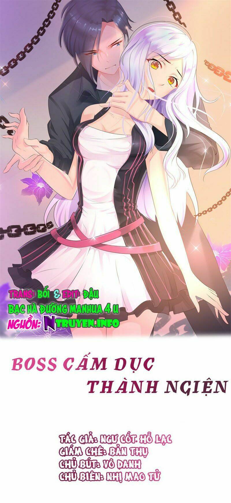 boss cấm dục thành nghiện chapter 4 - Trang 1