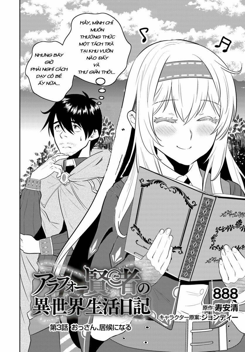 around 40 kenja no isekai seikatsu nikki chapter 4 - Trang 3