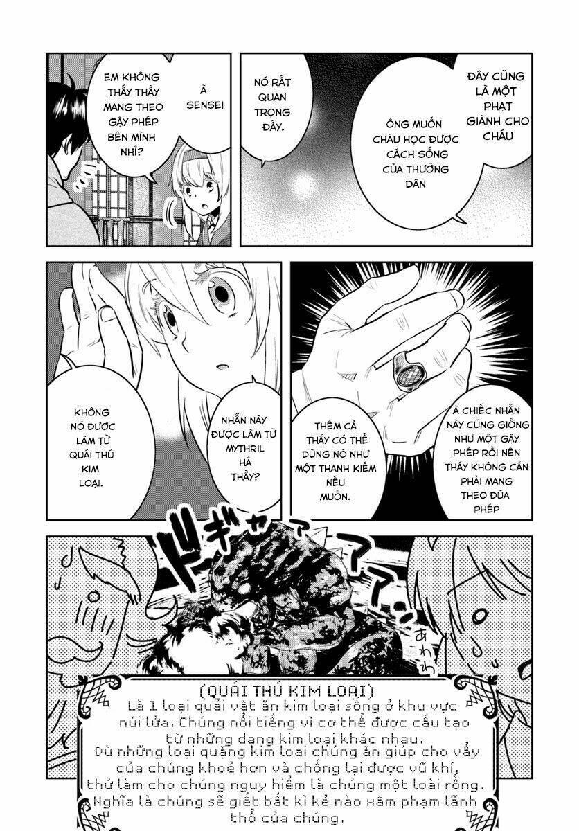 around 40 kenja no isekai seikatsu nikki chapter 4 - Trang 18