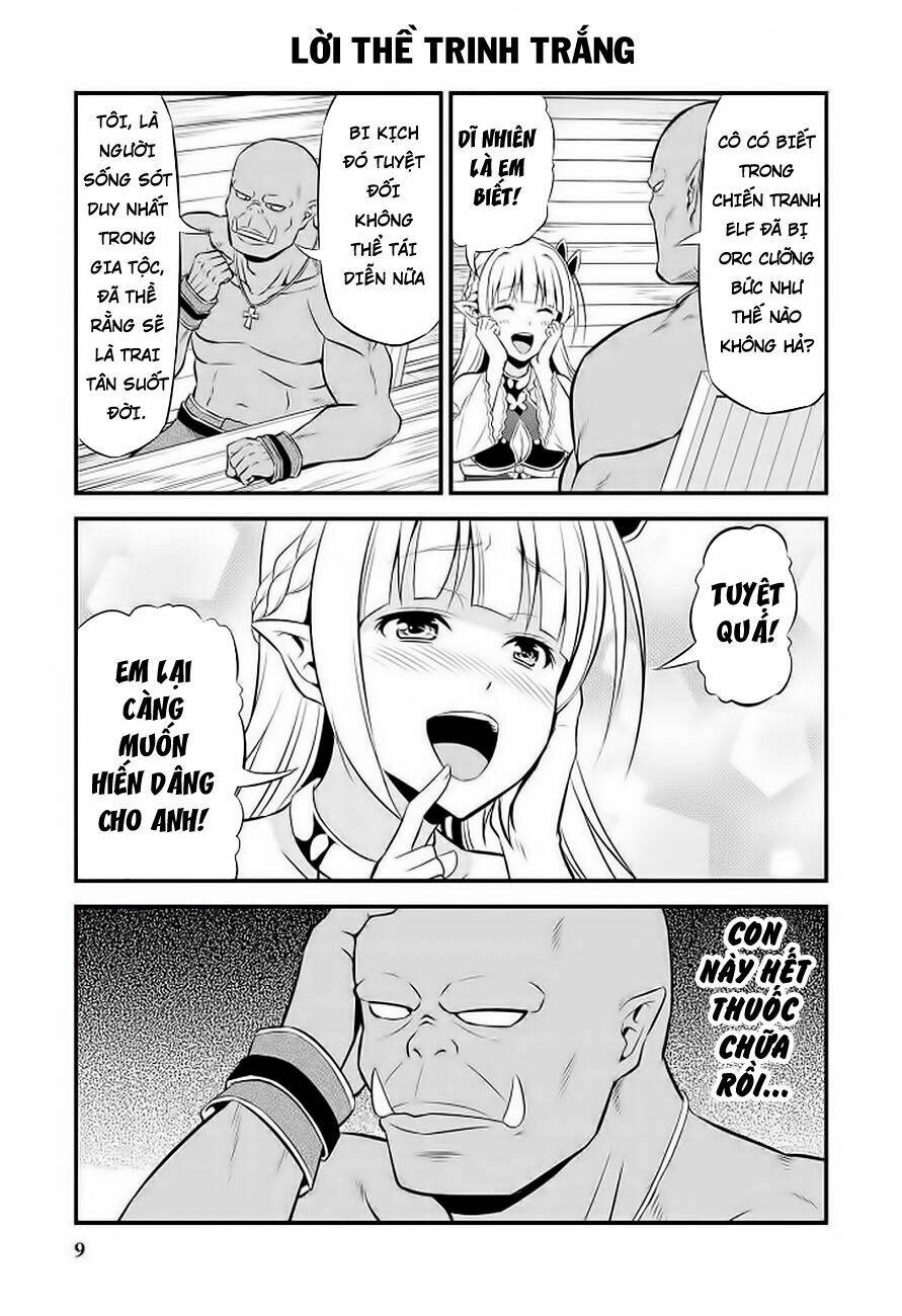 elf dam dang vs orc thanh niên nghiêm túc chapter 1 - Trang 10