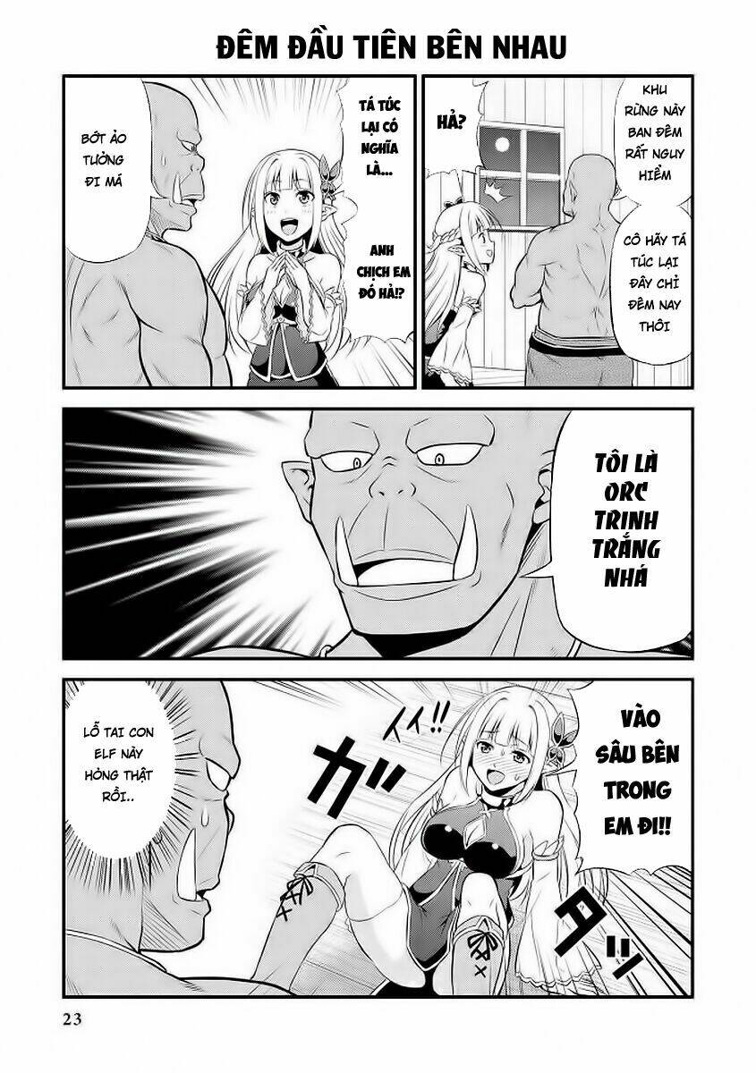 elf dam dang vs orc thanh niên nghiêm túc chapter 2 - Trang 1