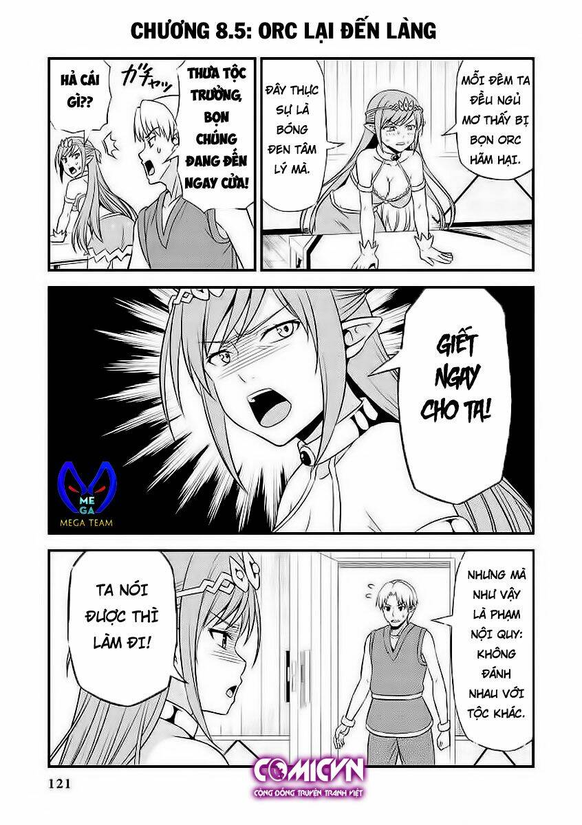 elf dam dang vs orc thanh niên nghiêm túc chapter 8.5 - Trang 1