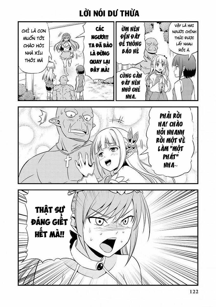 elf dam dang vs orc thanh niên nghiêm túc chapter 8.5 - Trang 2