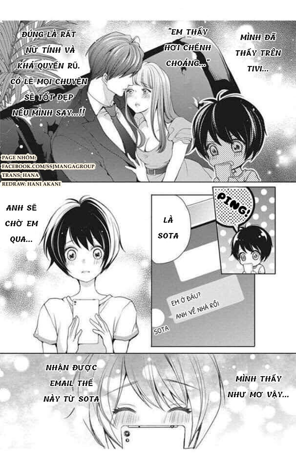 chippai kanojyo to bijin kareshi chapter 4 - Trang 8