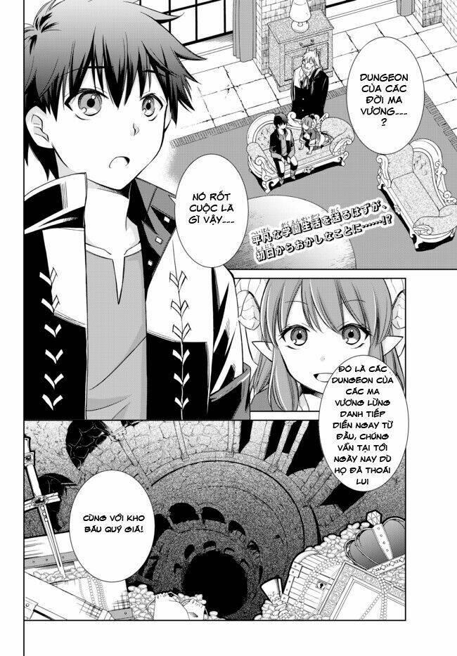jishou! heibon mazoku no eiyuu life: b-kyuu mazoku nano ni cheat dungeon wo tsukutteshimatta kekka chapter 3 - Trang 5