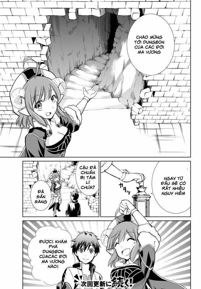 jishou! heibon mazoku no eiyuu life: b-kyuu mazoku nano ni cheat dungeon wo tsukutteshimatta kekka chapter 3 - Trang 17