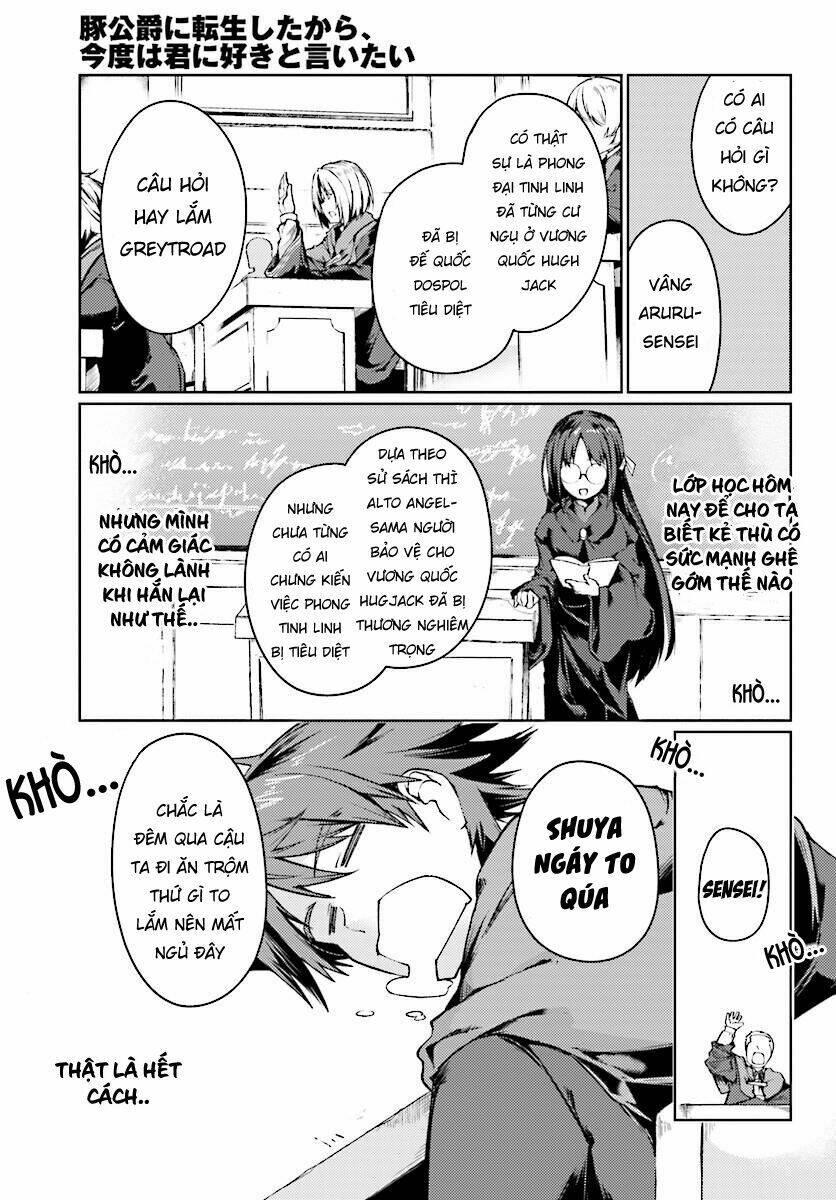 buta koushaku ni tensei shitakara, kondo wa kimi ni suki to iitai chapter 6 - Trang 31
