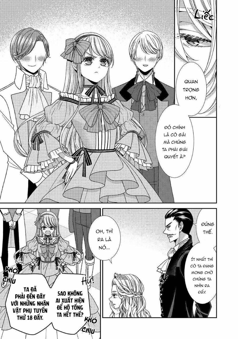 fiancée’s observation log of the self-proclaimed villainess chapter 18 - Trang 11
