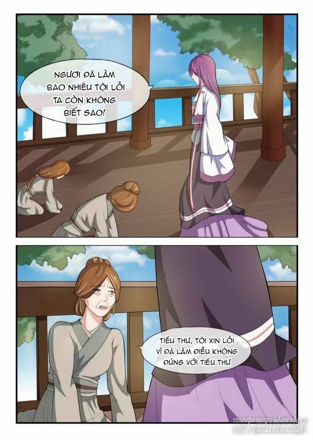 tiểu thư phế vật trở nên mạnh mẽ chapter 6 - Trang 1