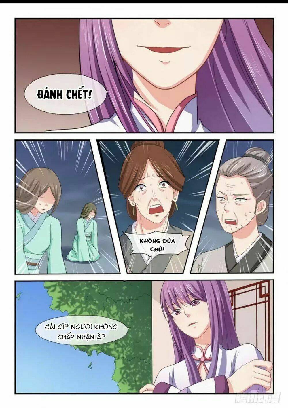 tiểu thư phế vật trở nên mạnh mẽ chapter 6 - Trang 7