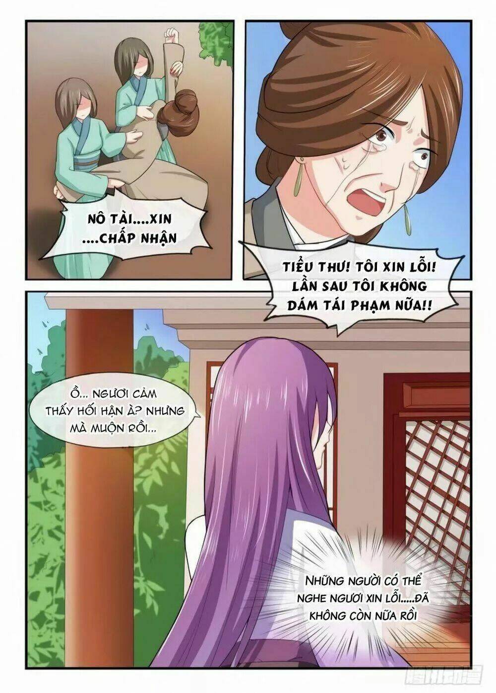 tiểu thư phế vật trở nên mạnh mẽ chapter 6 - Trang 8