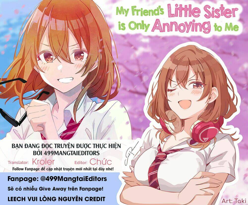 tomodachi no imouto ga ore ni dake uzai chapter 1.3 - Trang 16