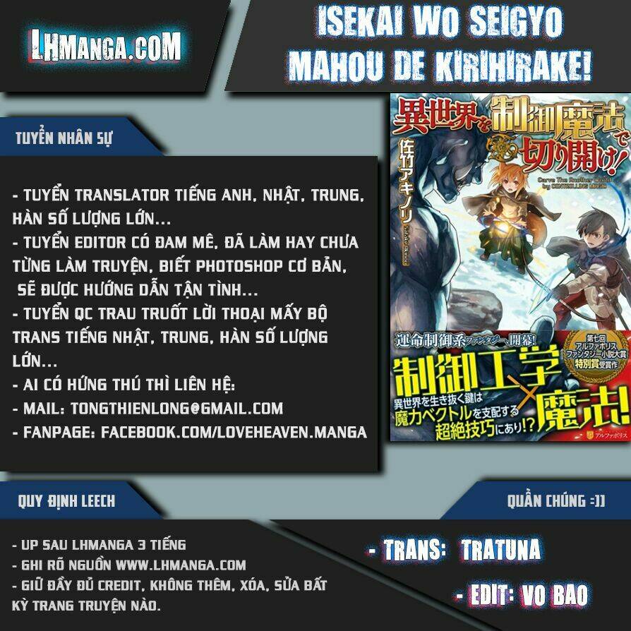 isekai wo seigyo mahou de kirihirake chapter 1 - Trang 25