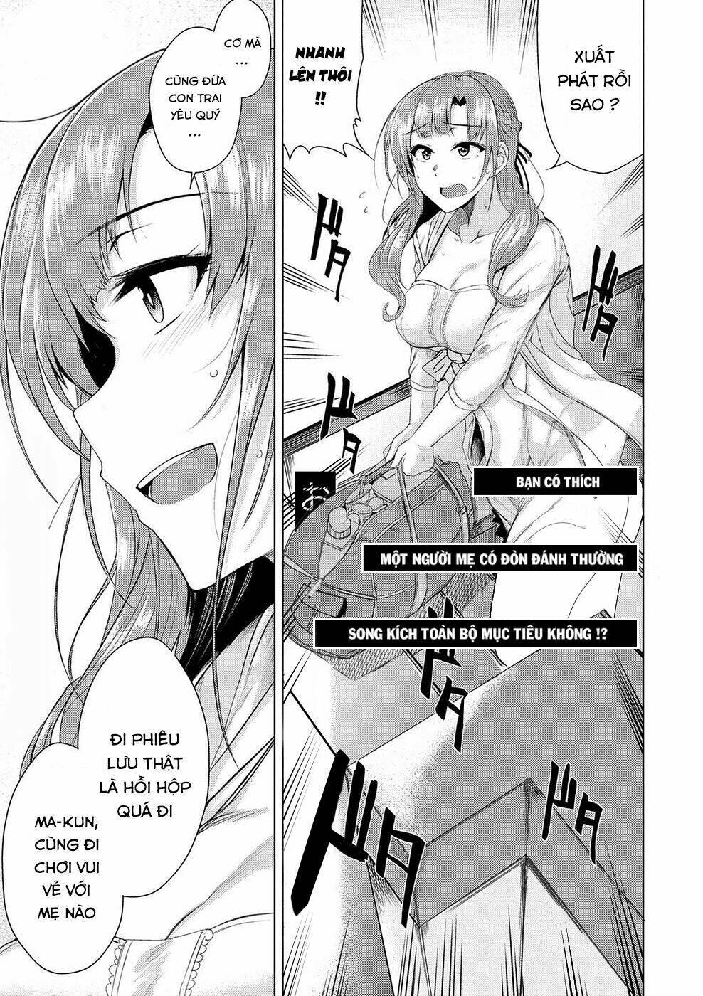tsuujou kougeki ga zentai kougeki de ni-kai kougeki no okaasan wa sukidesu ka? chapter 0 - Trang 12
