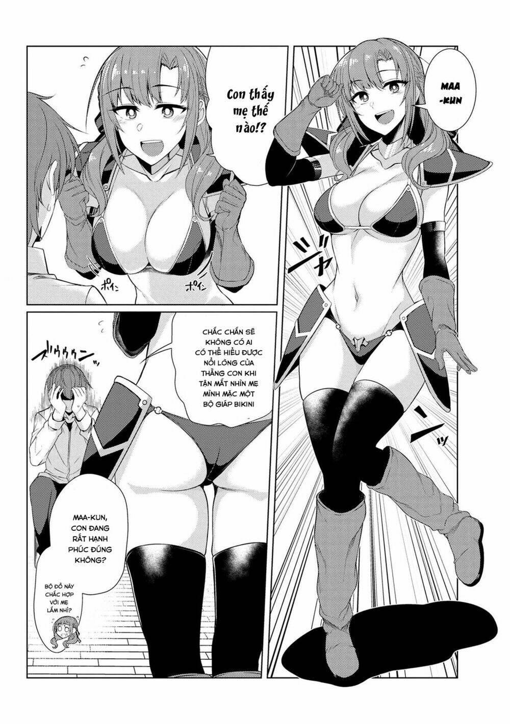tsuujou kougeki ga zentai kougeki de ni-kai kougeki no okaasan wa sukidesu ka? chapter 16 - Trang 5