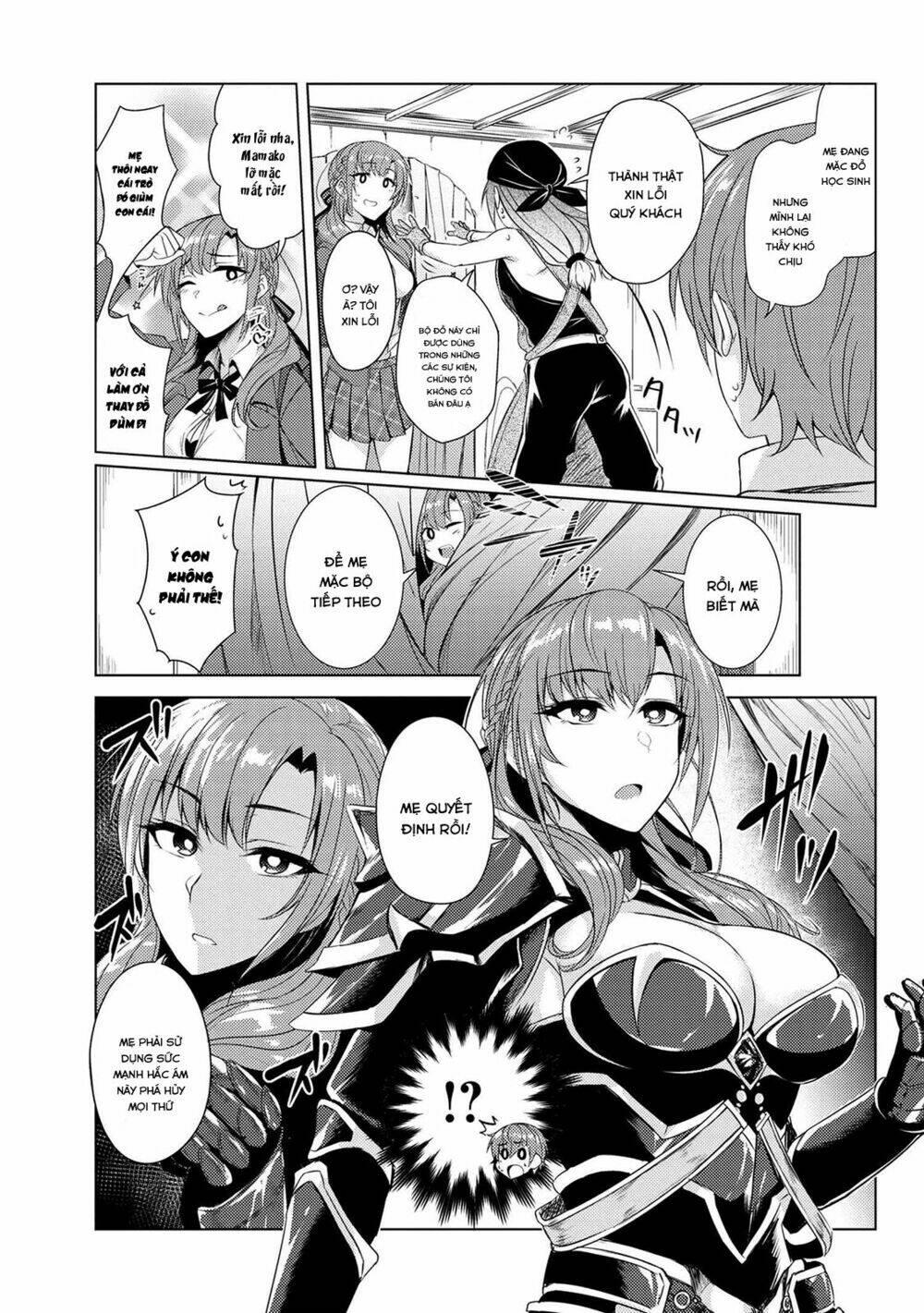 tsuujou kougeki ga zentai kougeki de ni-kai kougeki no okaasan wa sukidesu ka? chapter 16 - Trang 10
