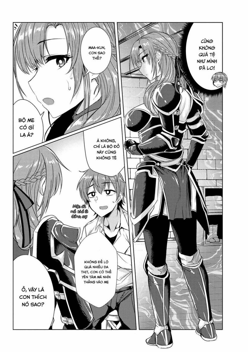 tsuujou kougeki ga zentai kougeki de ni-kai kougeki no okaasan wa sukidesu ka? chapter 16 - Trang 11