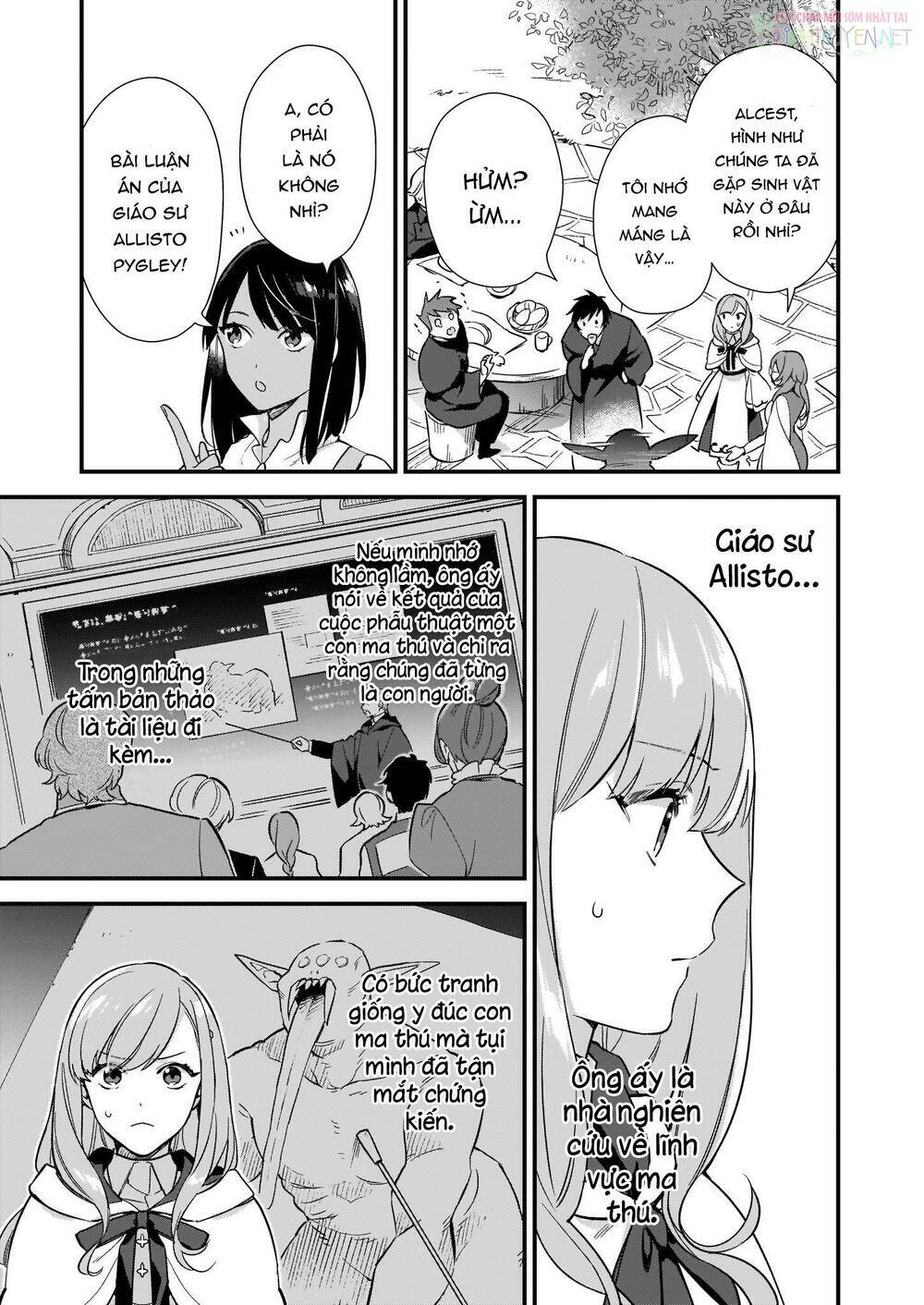tôi muốn làm tiếp tân của thế giới ma pháp chapter 7 - Trang 6