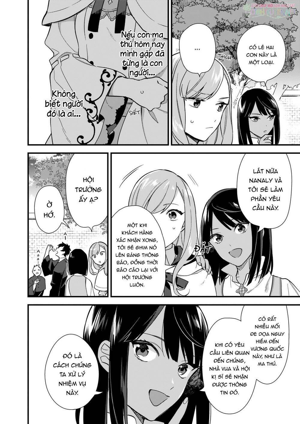 tôi muốn làm tiếp tân của thế giới ma pháp chapter 7 - Trang 7