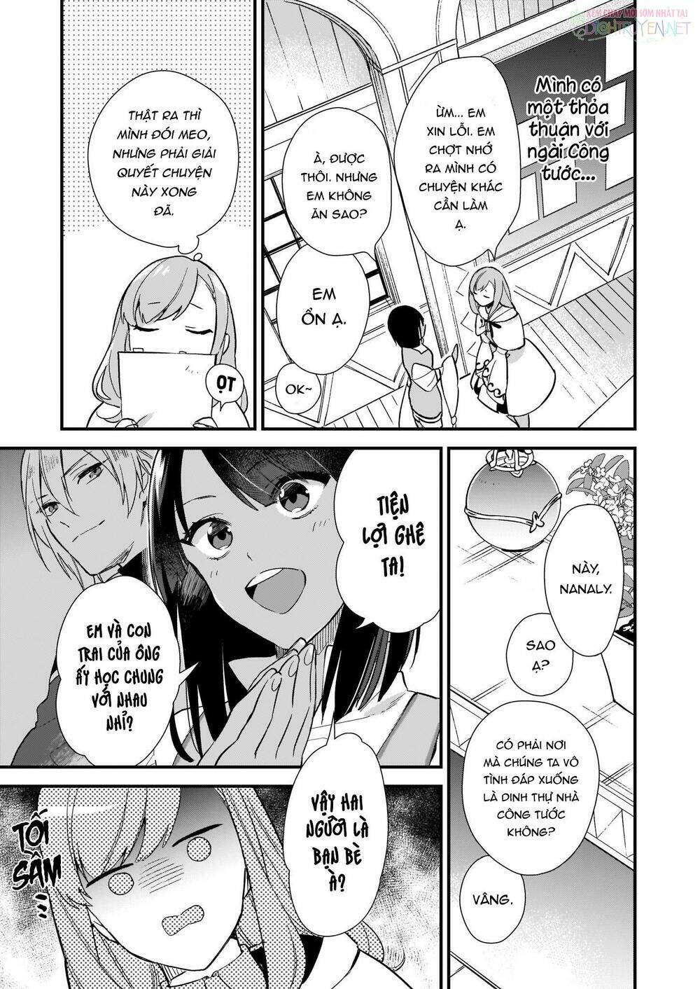 tôi muốn làm tiếp tân của thế giới ma pháp chapter 7 - Trang 10