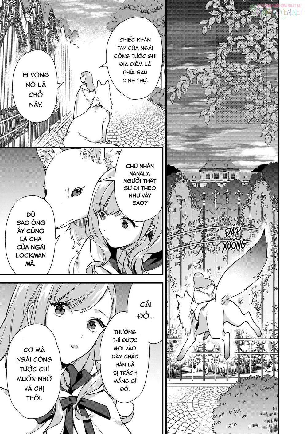 tôi muốn làm tiếp tân của thế giới ma pháp chapter 7 - Trang 12