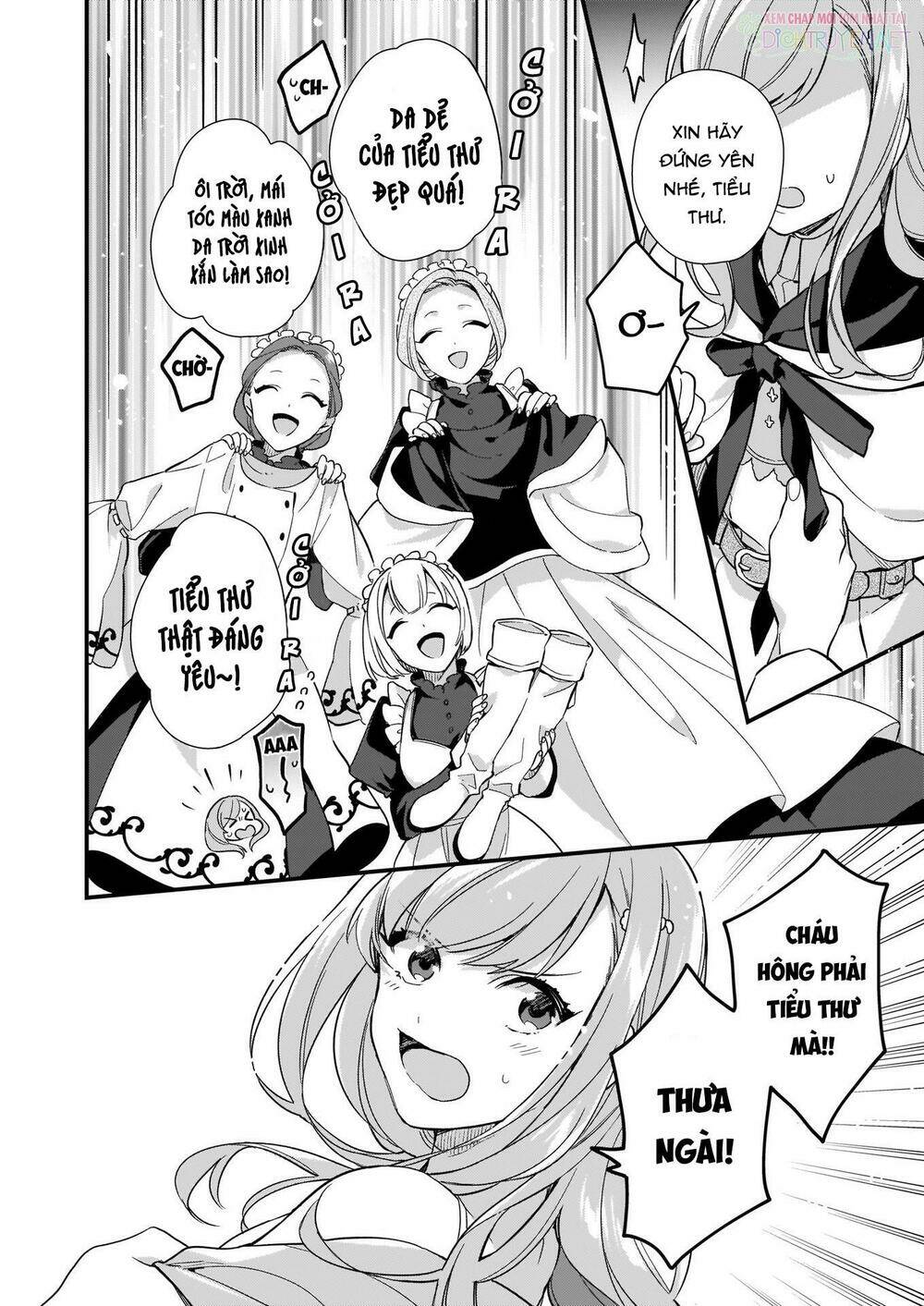 tôi muốn làm tiếp tân của thế giới ma pháp chapter 7 - Trang 23