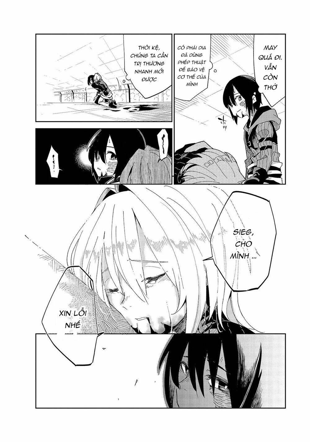 isekai meikyuu no saishinbu o mezasou chapter 13 - Trang 22