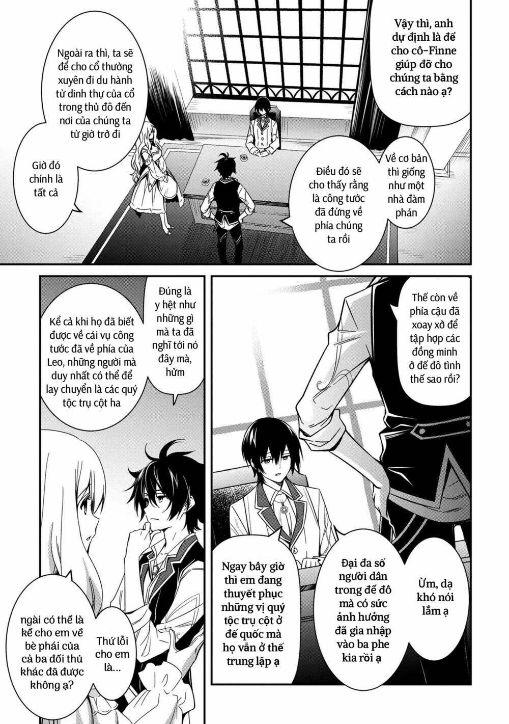 saikyou degarashi ouji no an’yaku teii arasoi munou wo enjiru ss rank ouji wa koui keishou-sen wo kage kara shihai suru chapter 7 - Trang 3