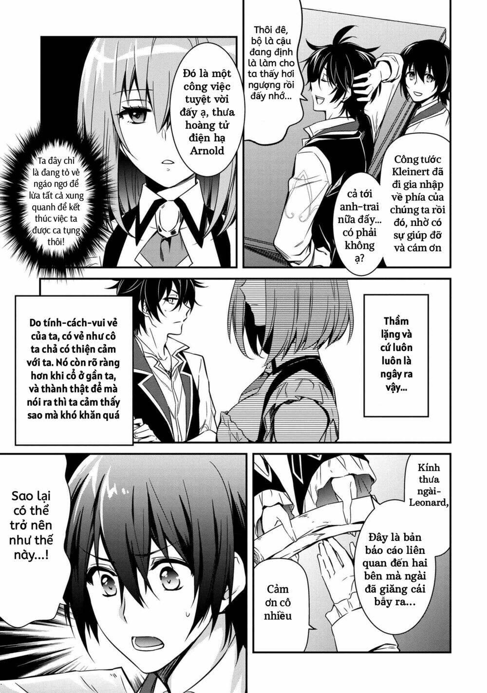 saikyou degarashi ouji no an’yaku teii arasoi munou wo enjiru ss rank ouji wa koui keishou-sen wo kage kara shihai suru chapter 7 - Trang 9