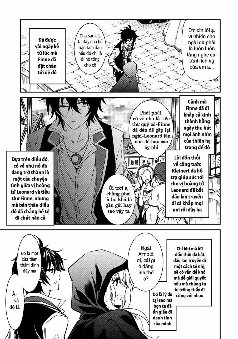 saikyou degarashi ouji no an’yaku teii arasoi munou wo enjiru ss rank ouji wa koui keishou-sen wo kage kara shihai suru chapter 7 - Trang 13