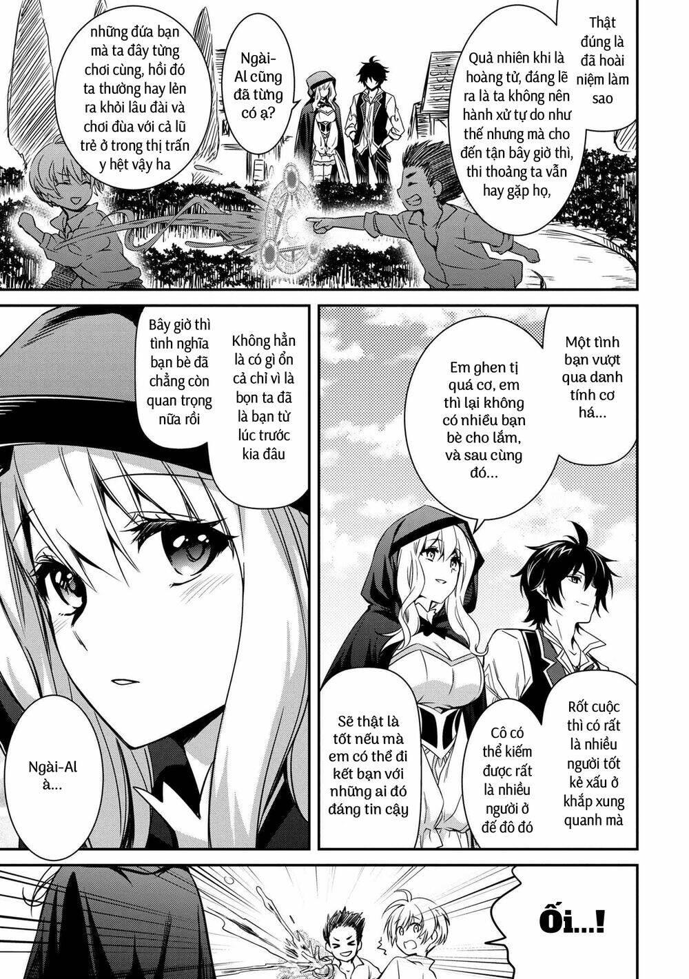 saikyou degarashi ouji no an’yaku teii arasoi munou wo enjiru ss rank ouji wa koui keishou-sen wo kage kara shihai suru chapter 7 - Trang 15