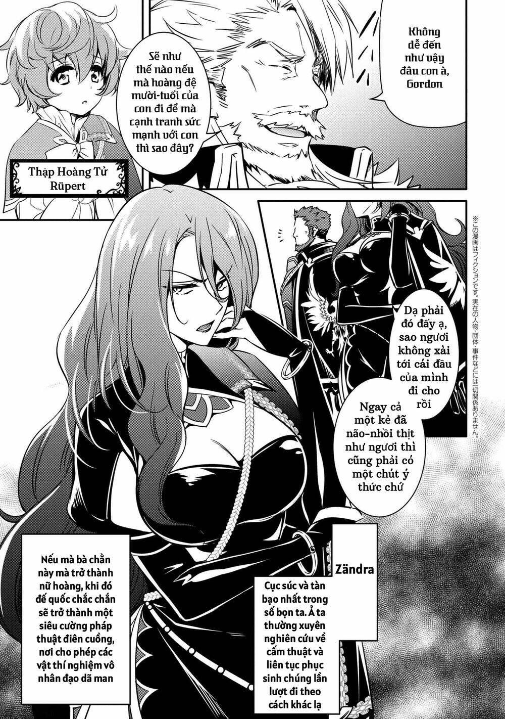 saikyou degarashi ouji no an’yaku teii arasoi munou wo enjiru ss rank ouji wa koui keishou-sen wo kage kara shihai suru chapter 9 - Trang 3