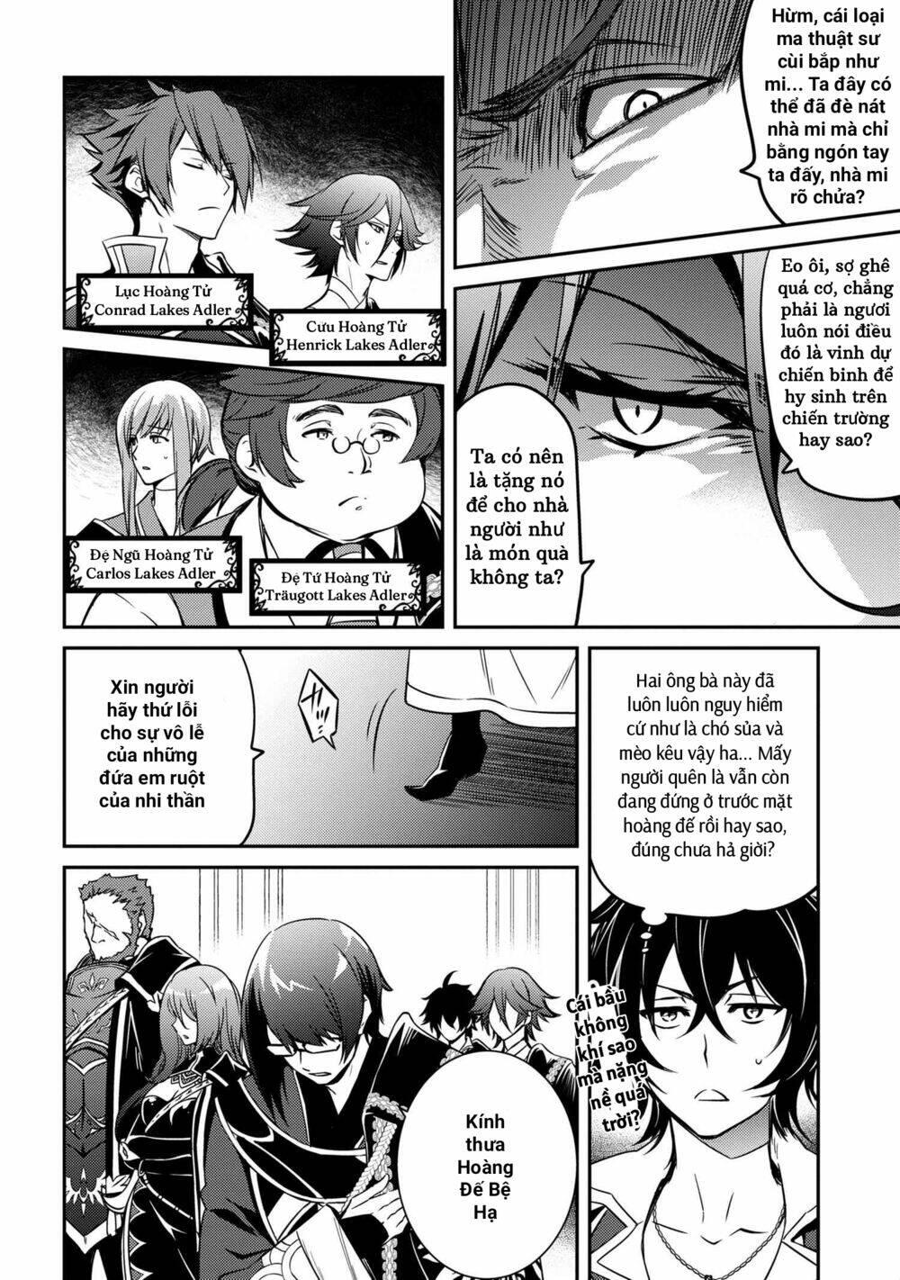 saikyou degarashi ouji no an’yaku teii arasoi munou wo enjiru ss rank ouji wa koui keishou-sen wo kage kara shihai suru chapter 9 - Trang 4