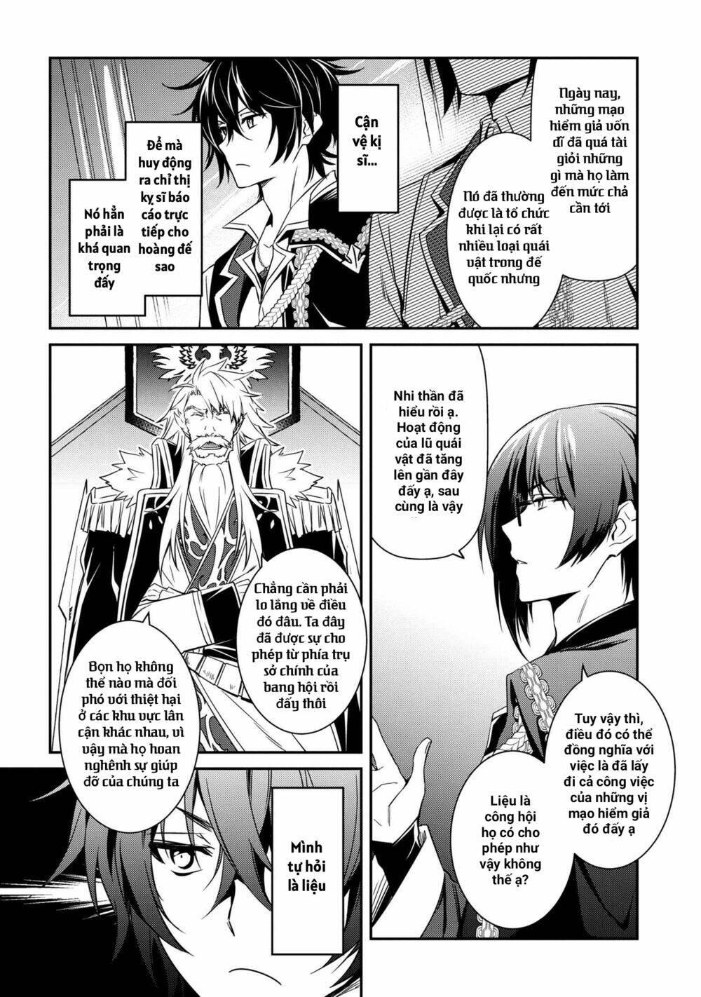 saikyou degarashi ouji no an’yaku teii arasoi munou wo enjiru ss rank ouji wa koui keishou-sen wo kage kara shihai suru chapter 9 - Trang 6