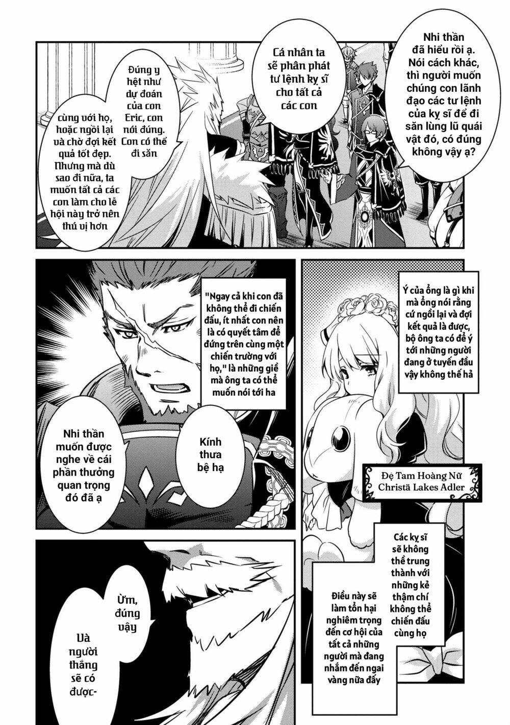 saikyou degarashi ouji no an’yaku teii arasoi munou wo enjiru ss rank ouji wa koui keishou-sen wo kage kara shihai suru chapter 9 - Trang 8