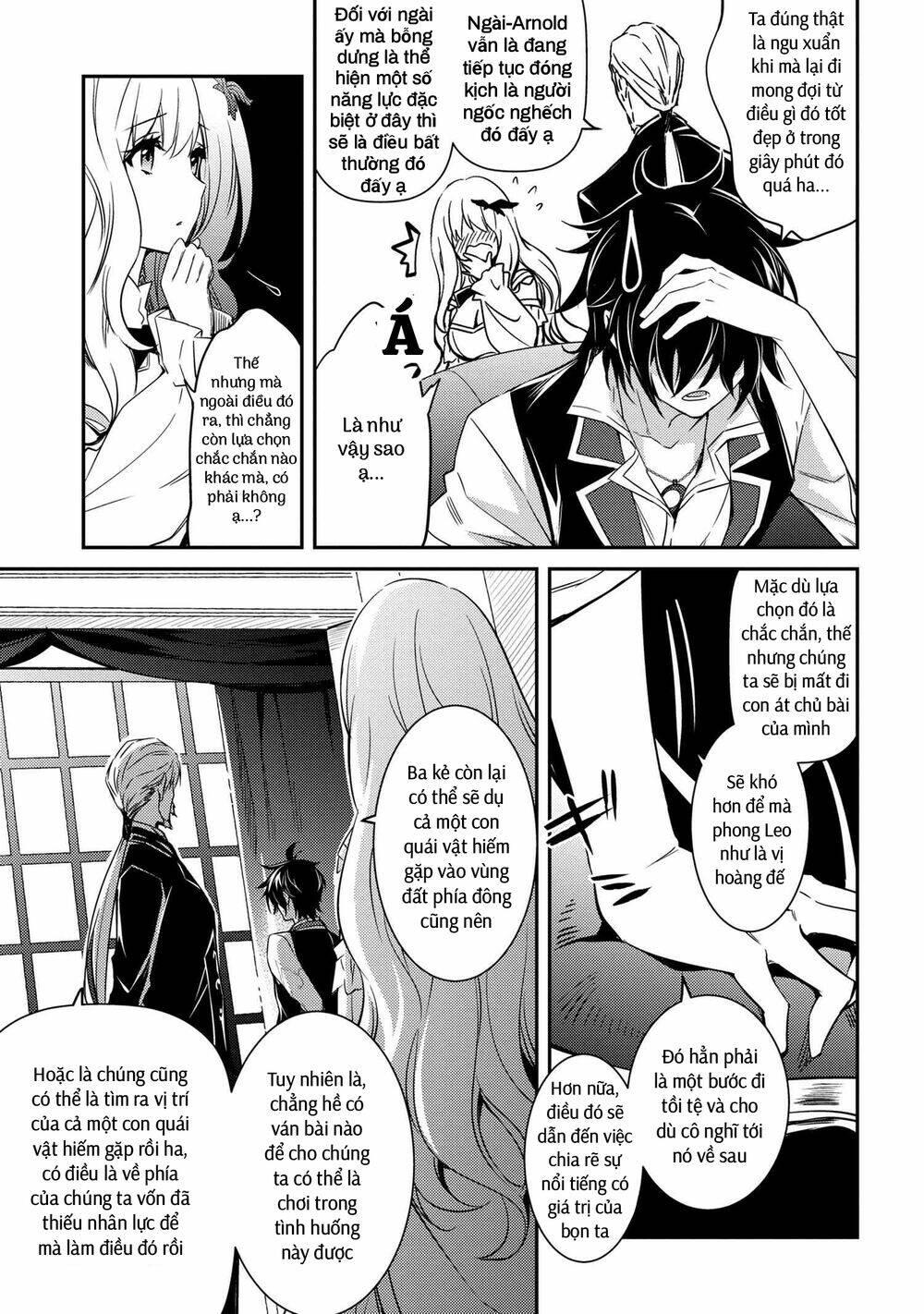 saikyou degarashi ouji no an’yaku teii arasoi munou wo enjiru ss rank ouji wa koui keishou-sen wo kage kara shihai suru chapter 9 - Trang 15