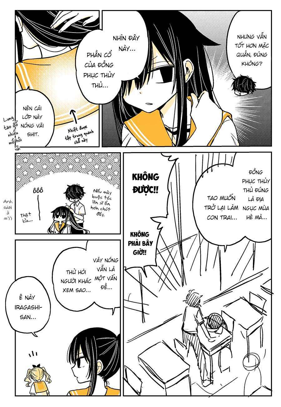 mendokusagari danshi koukousei ga asa okitara onnanoko ni natteita hanashi chapter 14 - Trang 6